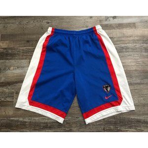 Nike Depaul Blue Demons Mens Large Blue White Red Basketball Shorts
